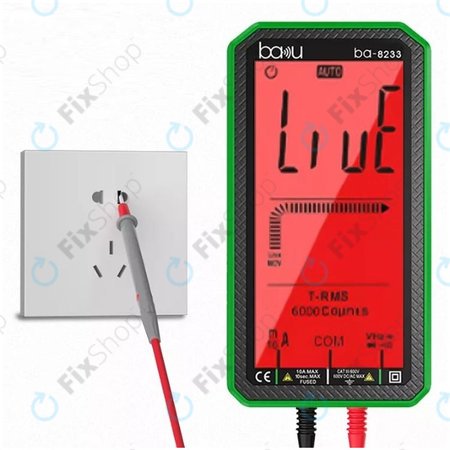 Baku BA-8233 - profesionalni digitalni multimeter z zaslonom na dotik