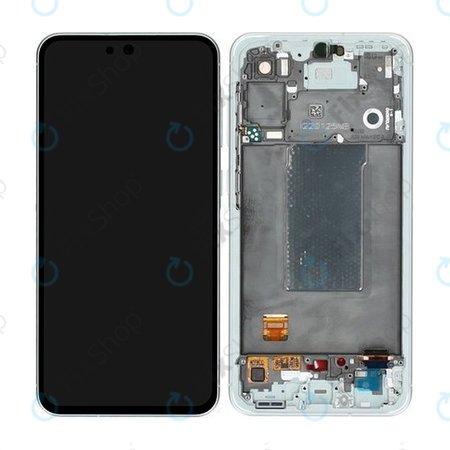 Samsung Galaxy A56 A566E - LCD zaslon + steklo na dotik + okvir (Awesome Lightgray) - GH82-36829B Genuine Service Pack