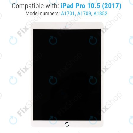 Apple iPad Pro 10.5 (2017) - LCD zaslon + steklo na dotik (White) Refurbished