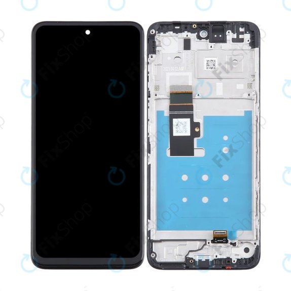 Motorola Moto G23 XT2333 - LCD zaslon + steklo na dotik + okvir (Matte Charcoal) TFT