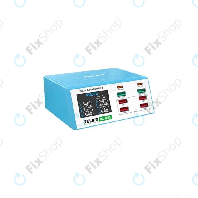 Relife RL-309A - Digitalna Polnilna Postaja