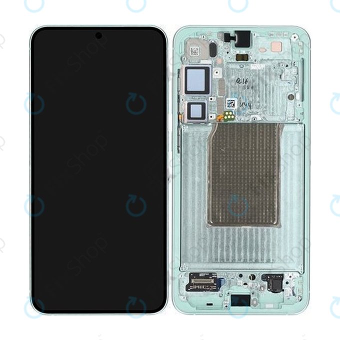 Samsung Galaxy S25 Plus - LCD zaslon + steklo na dotik + okvir (Mint) - GH82-36368B Genuine Service Pack