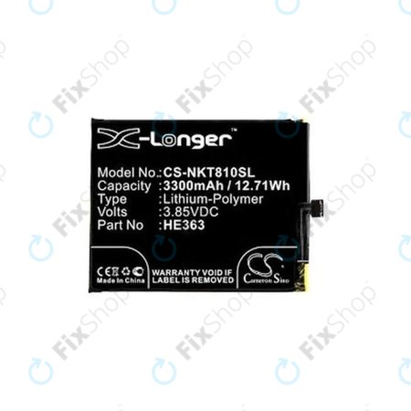 Nokia 8.1 (Nokia X7) - Baterija HE362, HE363, HE377 3300mAh HQ