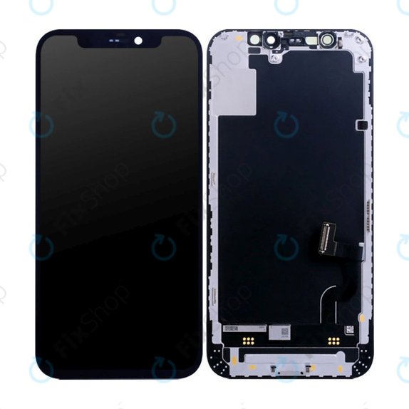 Zaslon In-Cell HD+ za iPhone 12 Mini, Steklo na dotik z okvirjem