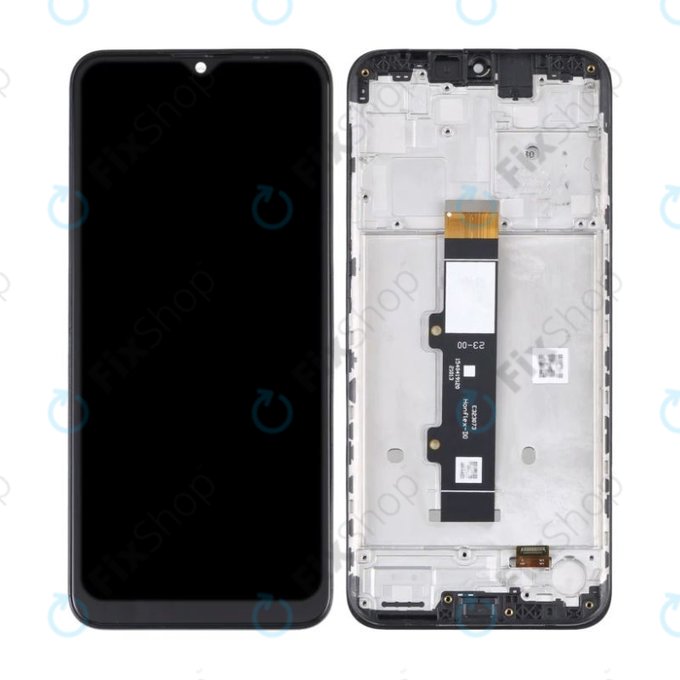 Motorola Moto G10 XT2127 - LCD zaslon + steklo na dotik + okvir (Aurora Gray) TFT