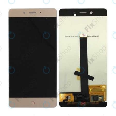 Nubia Z11 - LCD zaslon + steklo na dotik (Gold) TFT