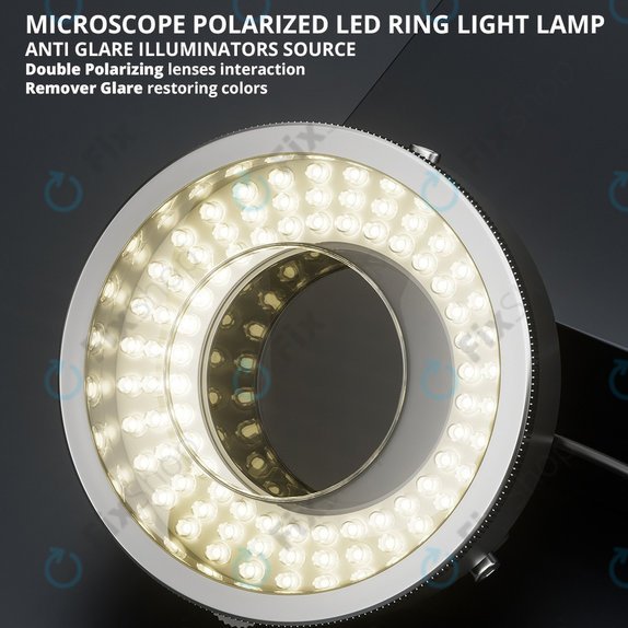 iFixes iL37 - Polarizirano LED mikroskopsko obroba svetlobe