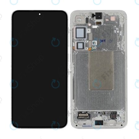 Samsung Galaxy S24 Plus S926B - LCD zaslon + steklo na dotik + okvir (Marble Grey) - GH82-33410B Genuine Service Pack