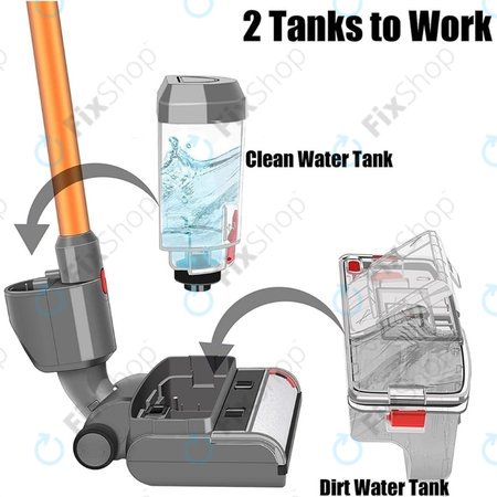 Dyson V-series - Talna šoba za mokro in suho čiščenje