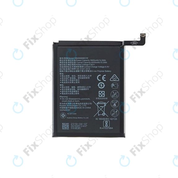 Huawei Y9 (2018), Y7 (2019) - Baterija HB406689ECW 4000mAh