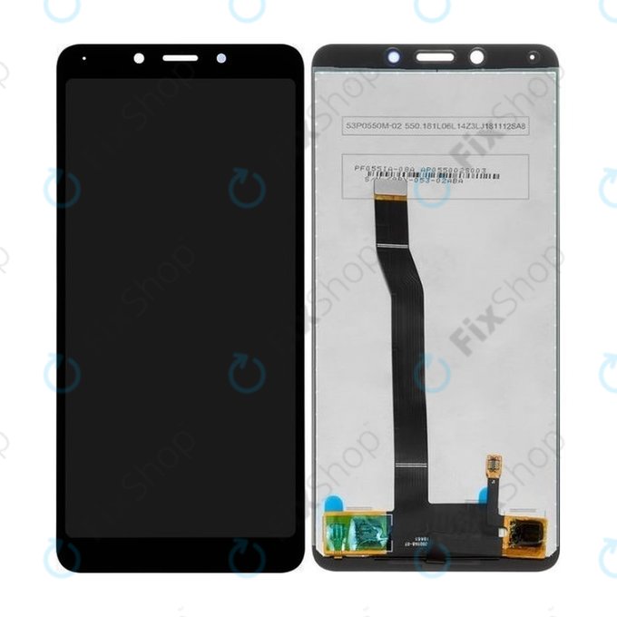 Xiaomi Redmi 6, Redmi 6A - LCD zaslon + steklo na dotik (Black) TFT