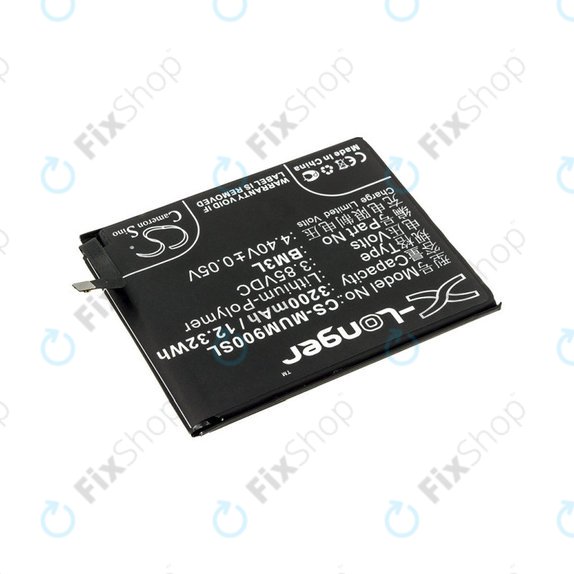 Baterija za Xiaomi Mi 9, 3200mAh, Li-Pol, 3.85 V, BM3L, HQ