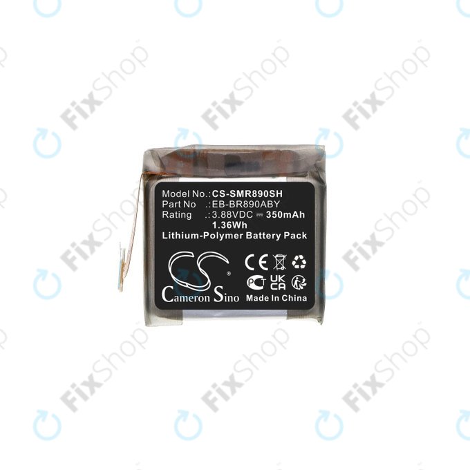 Baterija za Samsung Galaxy Watch4 Classic 46 mm, 350mAh, Li-Pol, 3.88V, EB-BR890ABY, HQ
