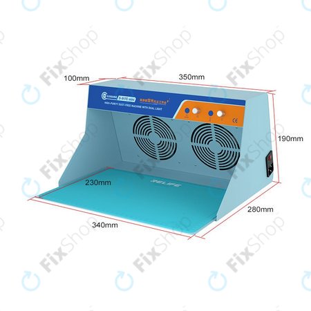 Sunshine SS-917C Mini - Delovna miza brez prahu za popravila