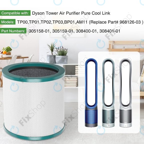 Dyson Purifier Cool-series, Pure Cool-series - HEPA filter (Aktivno oglje)