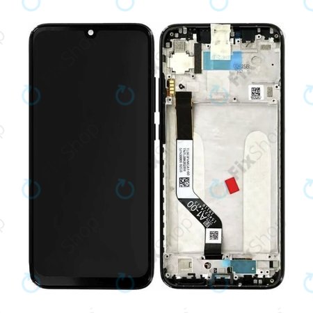 Xiaomi Redmi Note 7 M1901F7G M1901F7H - LCD zaslon + steklo na dotik + okvir (White) - 560460002033 Genuine Service Pack