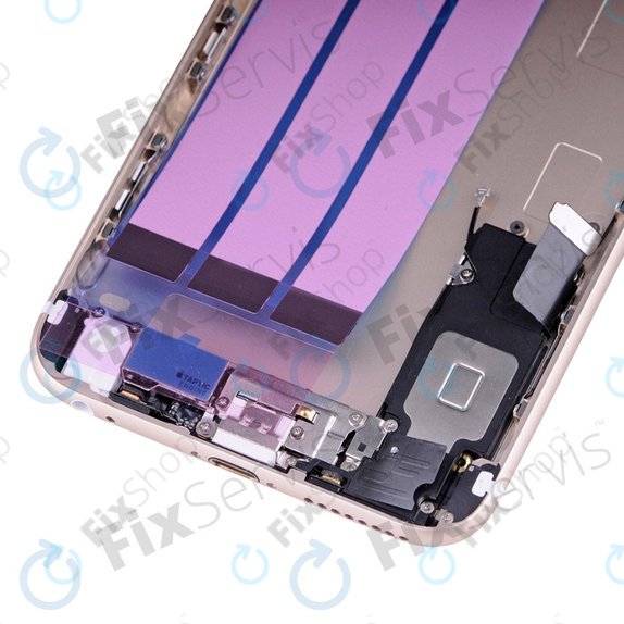 Apple iPhone 6S Plus - Zadnje ohišje z majhnimi deli (Gold)