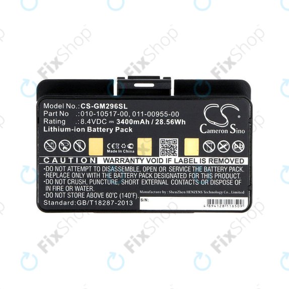 Baterija za Garmin GPSMAP, 3400mAh, Li-Ion, 8.4V, 010-10517-00, HQ