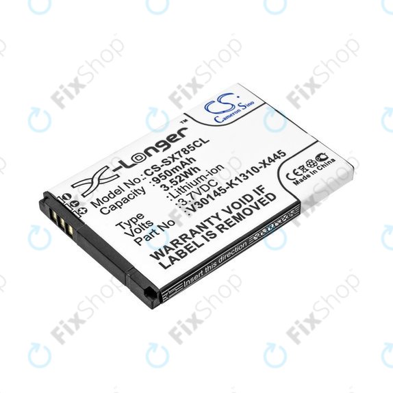 Baterija za Siemens Gigaset, Openstage, SL, 950mAh, Li-Ion, 3.7V, V30145-K1310-X445, HQ