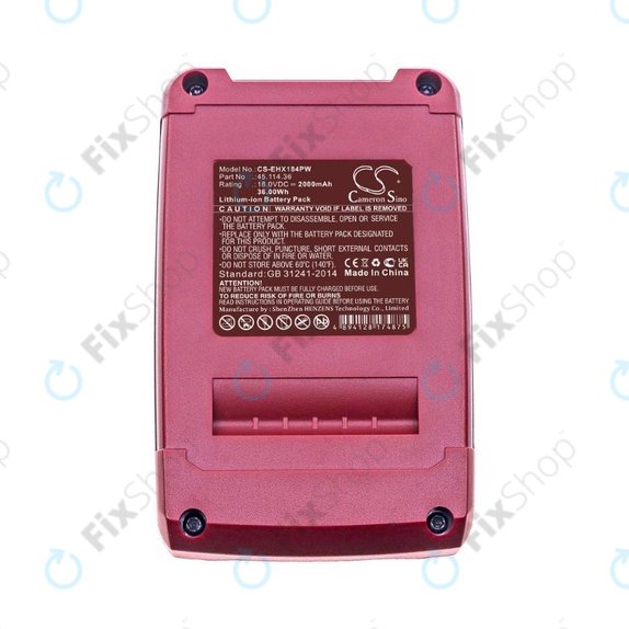 Einhell 18V - Baterija 45.114.36 Li-Ion 18.0V 2000mAH HQ