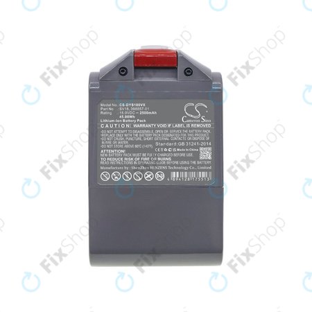 Dyson V-series - Baterija SV18, 398857-01 Li-Ion 18V 2500mAh HQ