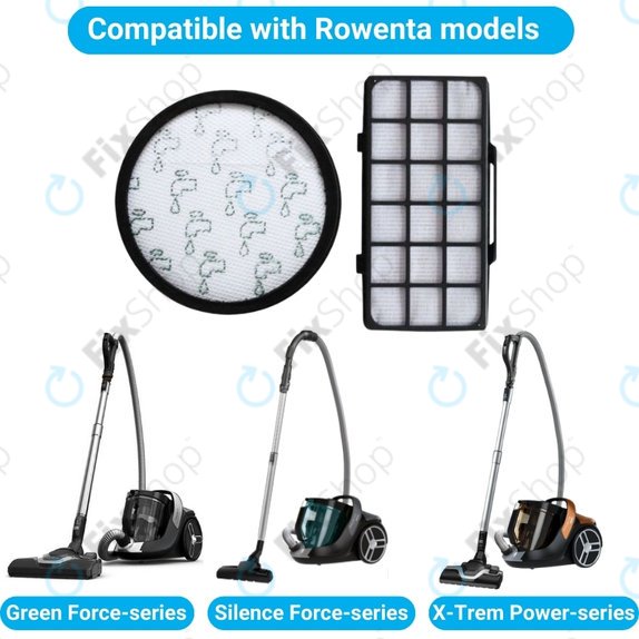 Rowenta Green Force, Silence Force, X-Trem Power - Set filtrov