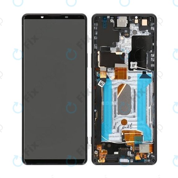 Sony Xperia 1 III - LCD zaslon + steklo na dotik - A5032173A Genuine Service Pack