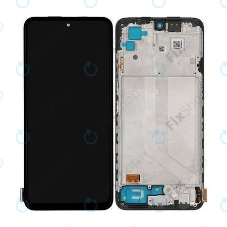 Xiaomi Redmi Note 10S - LCD zaslon + steklo na dotik + okvir (Onyx Gray) - 5600020K7B00, 560002K7BN00 Genuine Service Pack