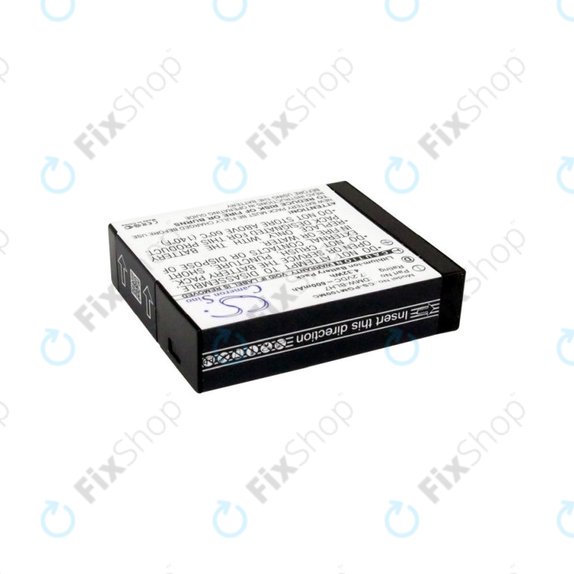 Baterija za Panasonic Lumix DMC, 600mAh, Li-Ion, 7.2V, DMW-BLH7, HQ