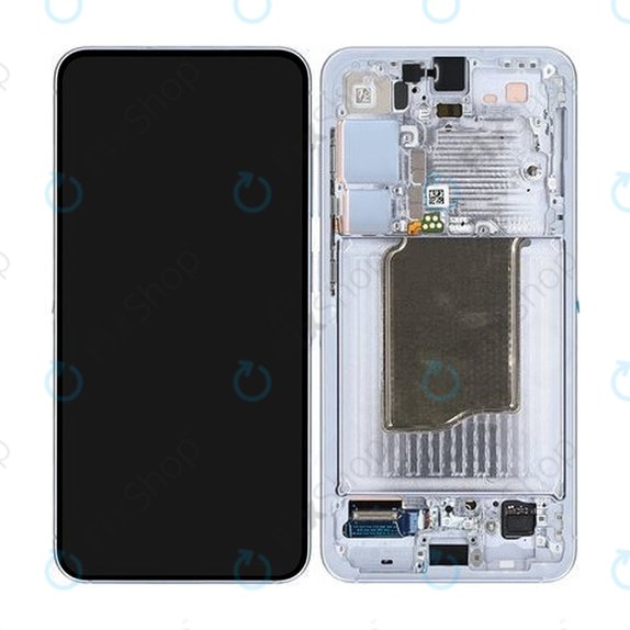 Samsung Galaxy S25 - LCD zaslon + steklo na dotik + okvir (Icyblue) - GH82-36329C Genuine Service Pack