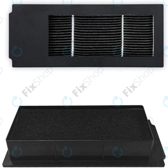 Komplet nadomestnih delov za Ecovacs Deebot X2 Omni (1x Glavna krtača, 2x Filter, 2x Stranska krtača)