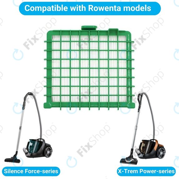 HEPA filter, 2 kos za Rowenta Silence Force, X-Trem