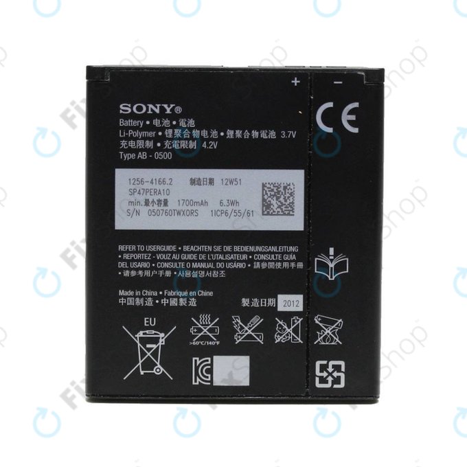 Sony Xperia J (ST26i), L (C2105), M (C1905), E1 (D2005) - Baterija BA900 1700mAh