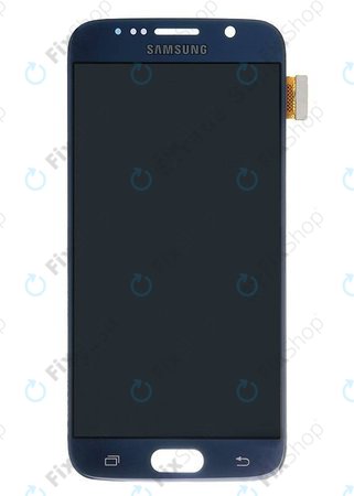 Samsung Galaxy S6 G920F - LCD zaslon + steklo na dotik (Black Sapphire) - GH97-17260A Genuine Service Pack