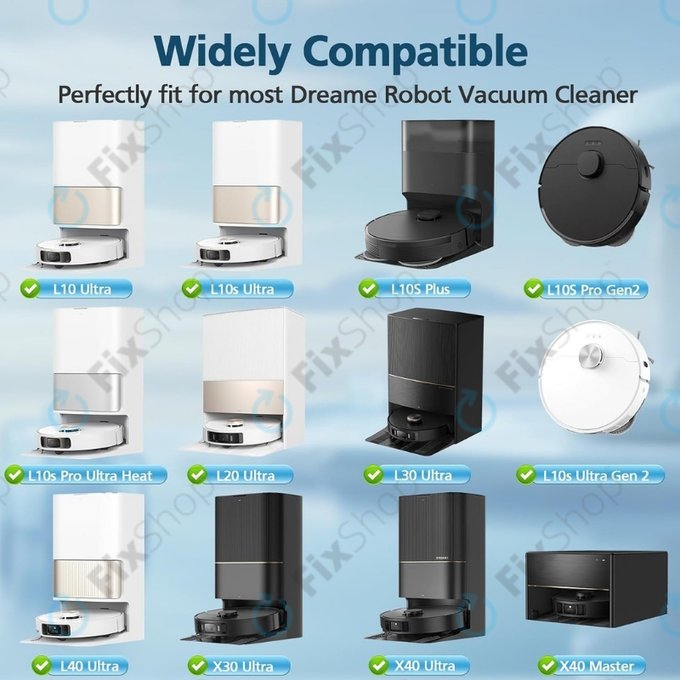 Krpa za brisanje, 2 kos za Xiaomi Dreame X40 Ultra, L40 Ultra, L10s Ultra, Pro Gen2, Mova E30 Ultra