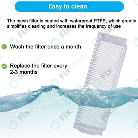 Xiaomi Mi Robot Vacuum Mop Pro (P), 2 Lite, 2 Pro, 2S, 3C, Viomi V2 Pro, V3, SE - HEPA filter (2 kosa)