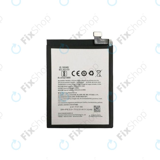 OnePlus 3T - Baterija BLP633 3400mAh