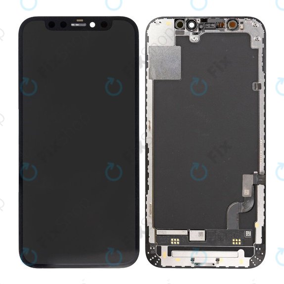 Apple iPhone 12 Mini - LCD zaslon + steklo na dotik + okvir Hard OLED FixPremium