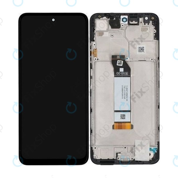 Xiaomi Poco M3 Pro - LCD zaslon + steklo na dotik + okvir (Power Black) - 560002K19P00 Genuine Service Pack