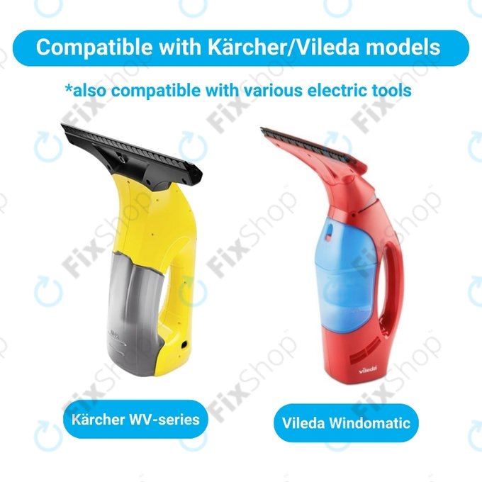 Karcher WV1, WV2, WV2 Plus, WV2 Premium, WV50 Plus, WV70 Plus - Baterija INR18650 Li-Lon 3.7V 2900mAh HQ