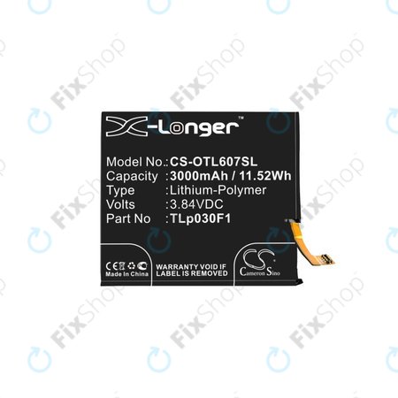 Alcatel Idol 4 Pro 6077X - Baterija CAC3000020C1 3000mAh HQ