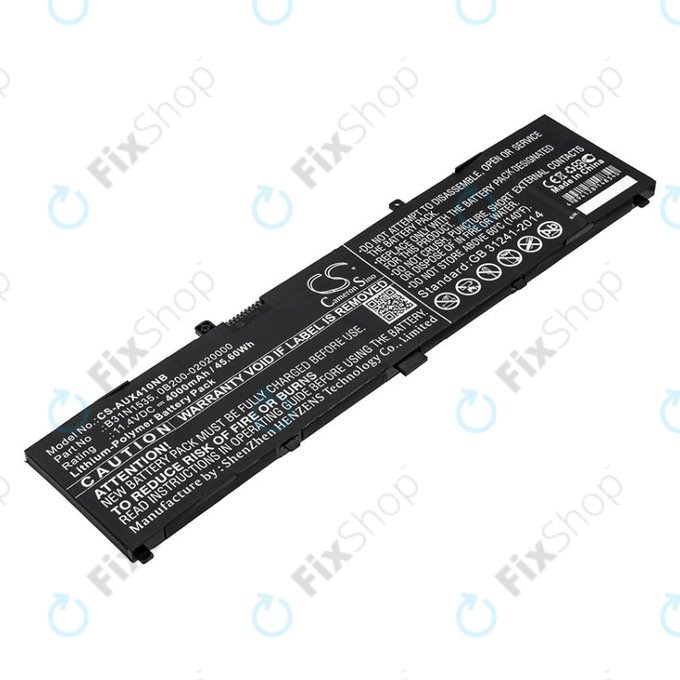 Baterija za Asus UX310, UX310UAK, UX410UQ, 4000mAh, Li-Pol, 11.4V, B31N1535, HQ