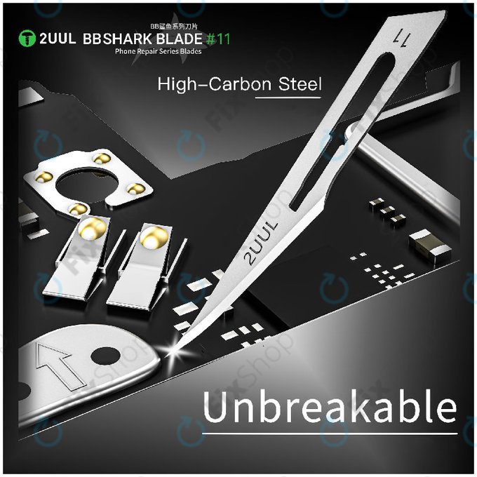 Rezila Shark št. 11, BB, 2UUL DA18, 100 kos/škatla