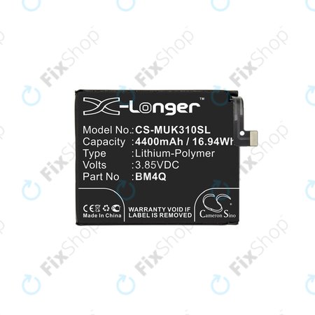 Xiaomi Pocophone F2 Pro - Baterija BM4Q 4400mAh HQ