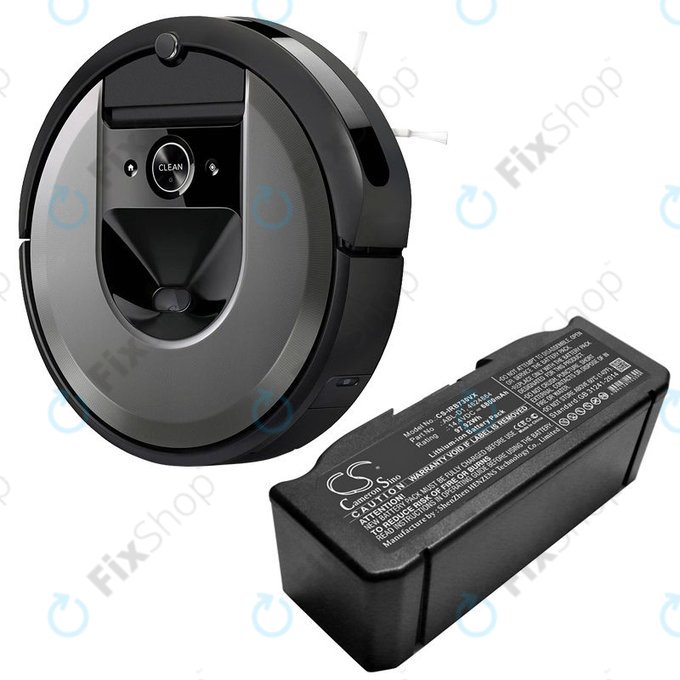 iRobot Roomba e-series, i-series - Baterija ABL-D1, 4624864, ABL-D2 Li-Ion 14.4V 6800mAh HQ