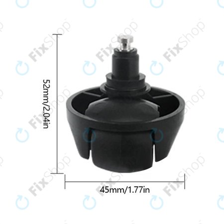 Xiaomi Dreame L10 Pro, L10 Ultra, X-series - Sprednje kolo (Črna)