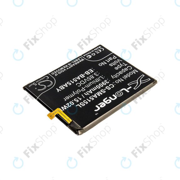 Baterija za Samsung A51 A515F, 3900mAh, Li-Pol, 3.85 V, EB-BA515ABY, HQ