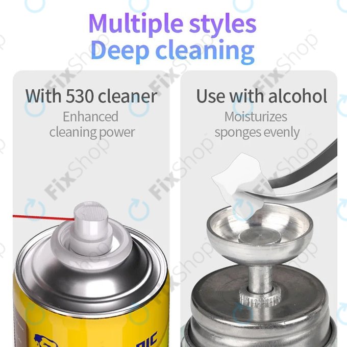 Mechanic NC800 - Večnamenske nano čistilne gobice za tipkovnice in matične plošče