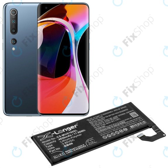 Xiaomi Mi 10 M2001J2G - Baterija BM4N 4650mAh HQ