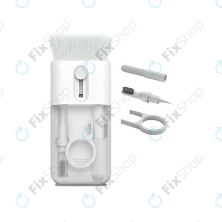 Večnamensko čistilno orodje z izvlekom ključev in krpo 6 v 1